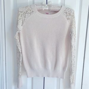 Mossimo Sweater with sheer arms